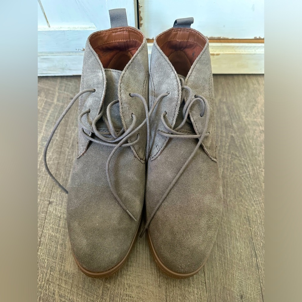 Franco Sarto Taupe Chukka Boots, Size 9, Never Been Worn